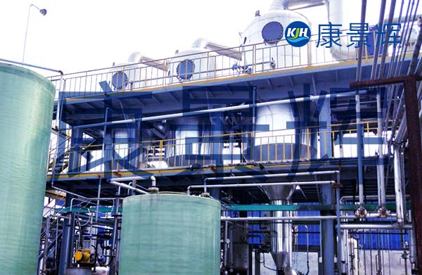 10t/h橡膠助劑CBS廢水三效蒸發器