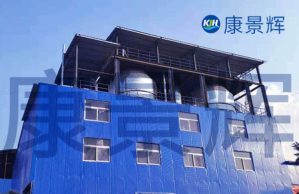 每小時處理量5噸的氯化鋰雙效MVR蒸發結晶系統